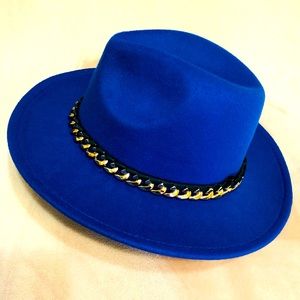 Savvy Chain Fedora Hat